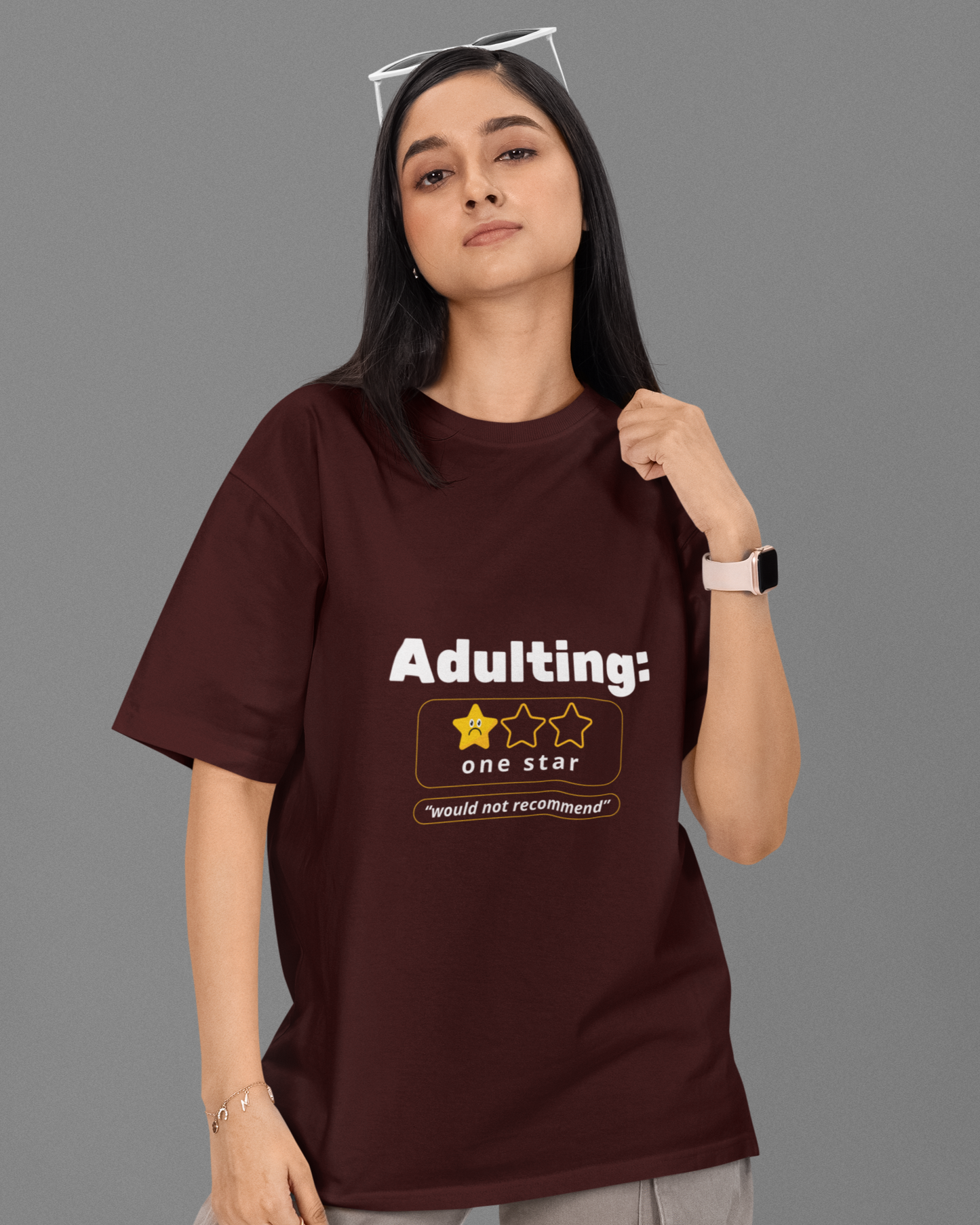 ADULTING Oversized Unisex Classic TShirt