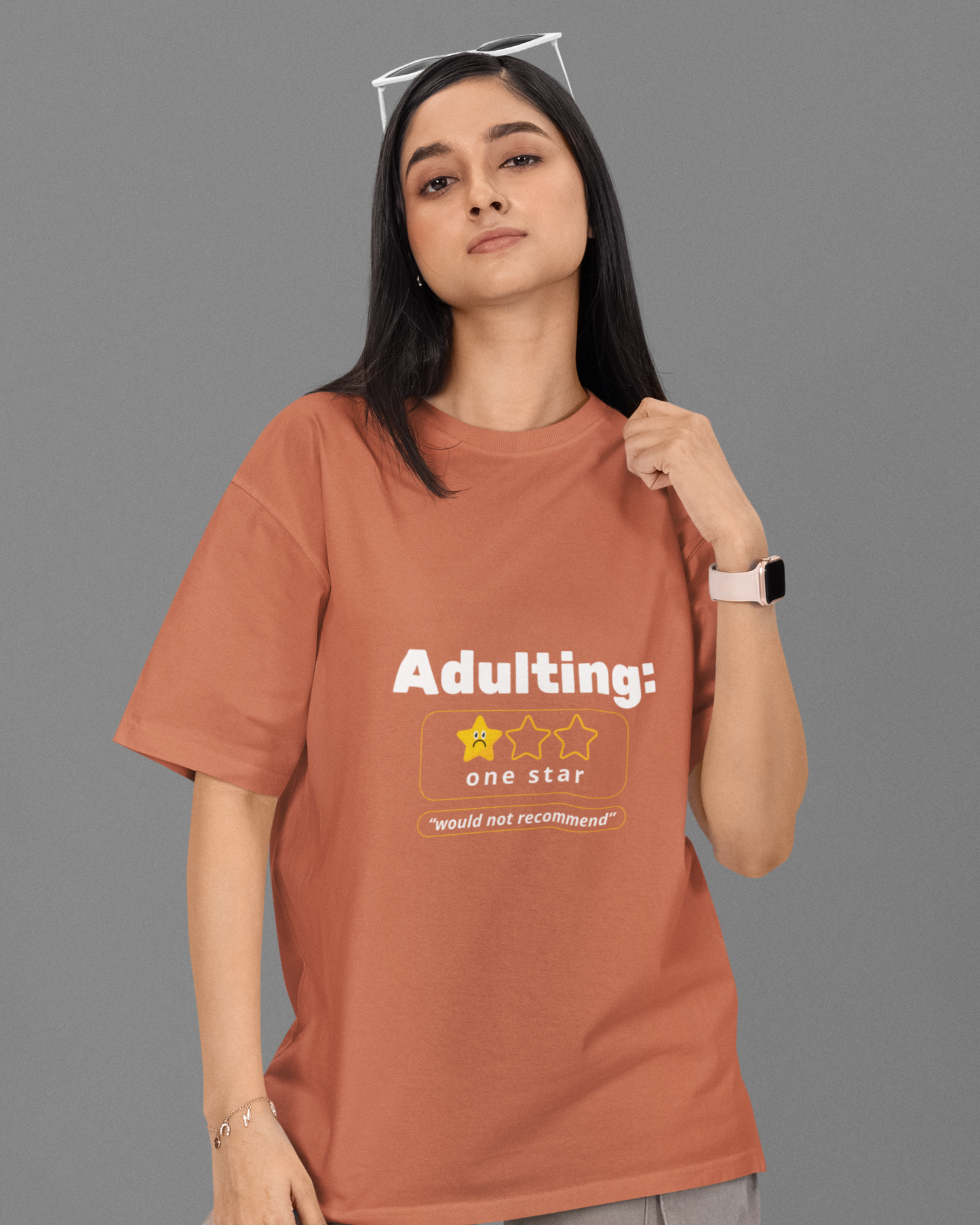 ADULTING Oversized Unisex Classic TShirt