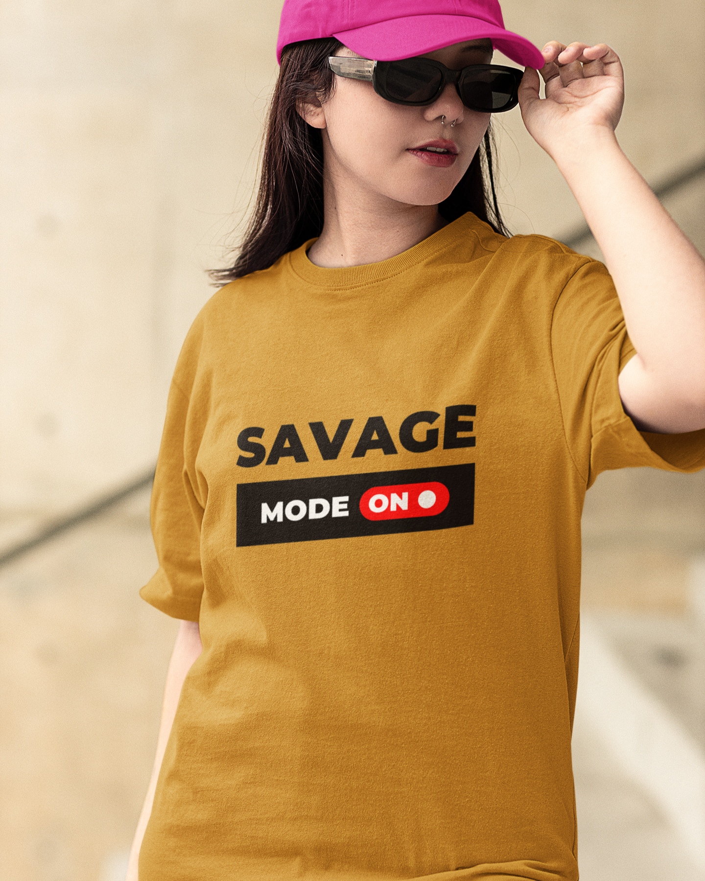SAVAGE MODE Oversized Unisex Classic TShirt