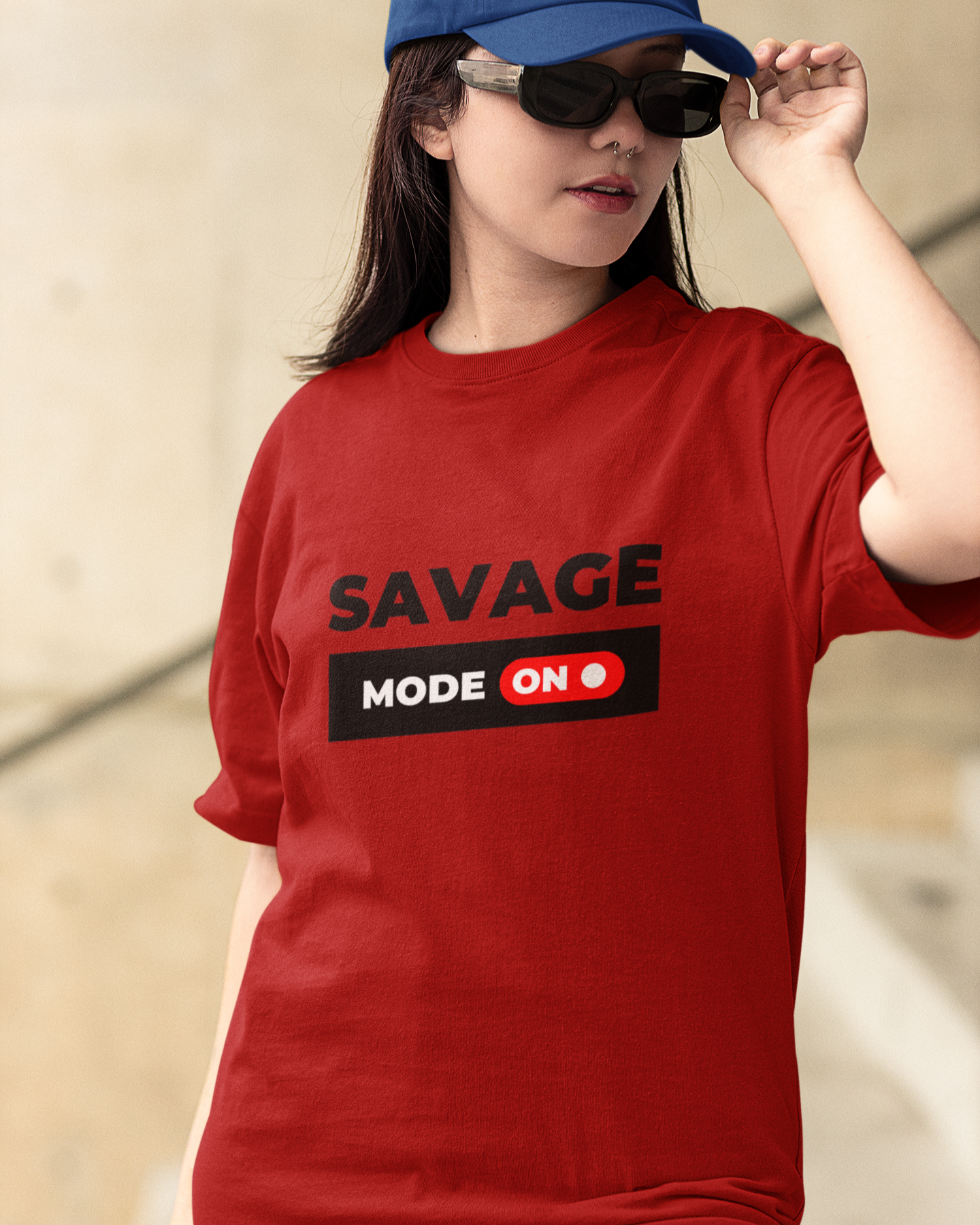 SAVAGE MODE Oversized Unisex Classic TShirt