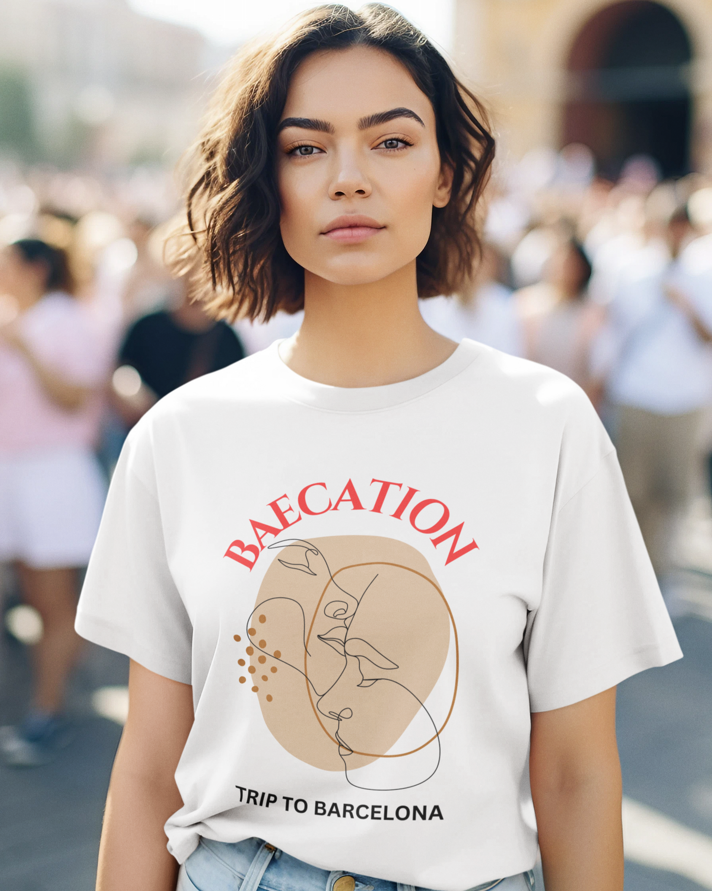 BAECATION Oversized Unisex Classic TShirt