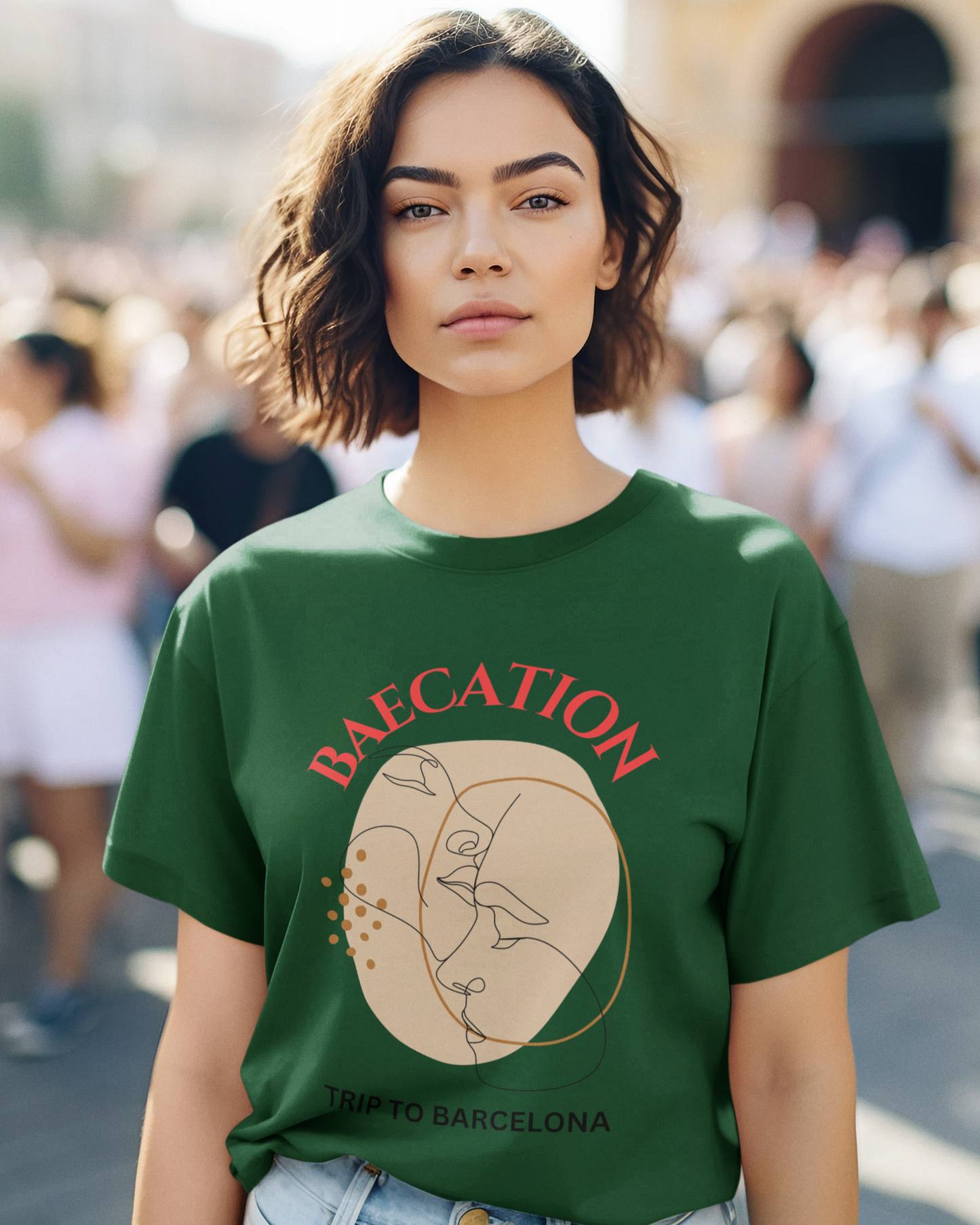 BAECATION Oversized Unisex Classic TShirt