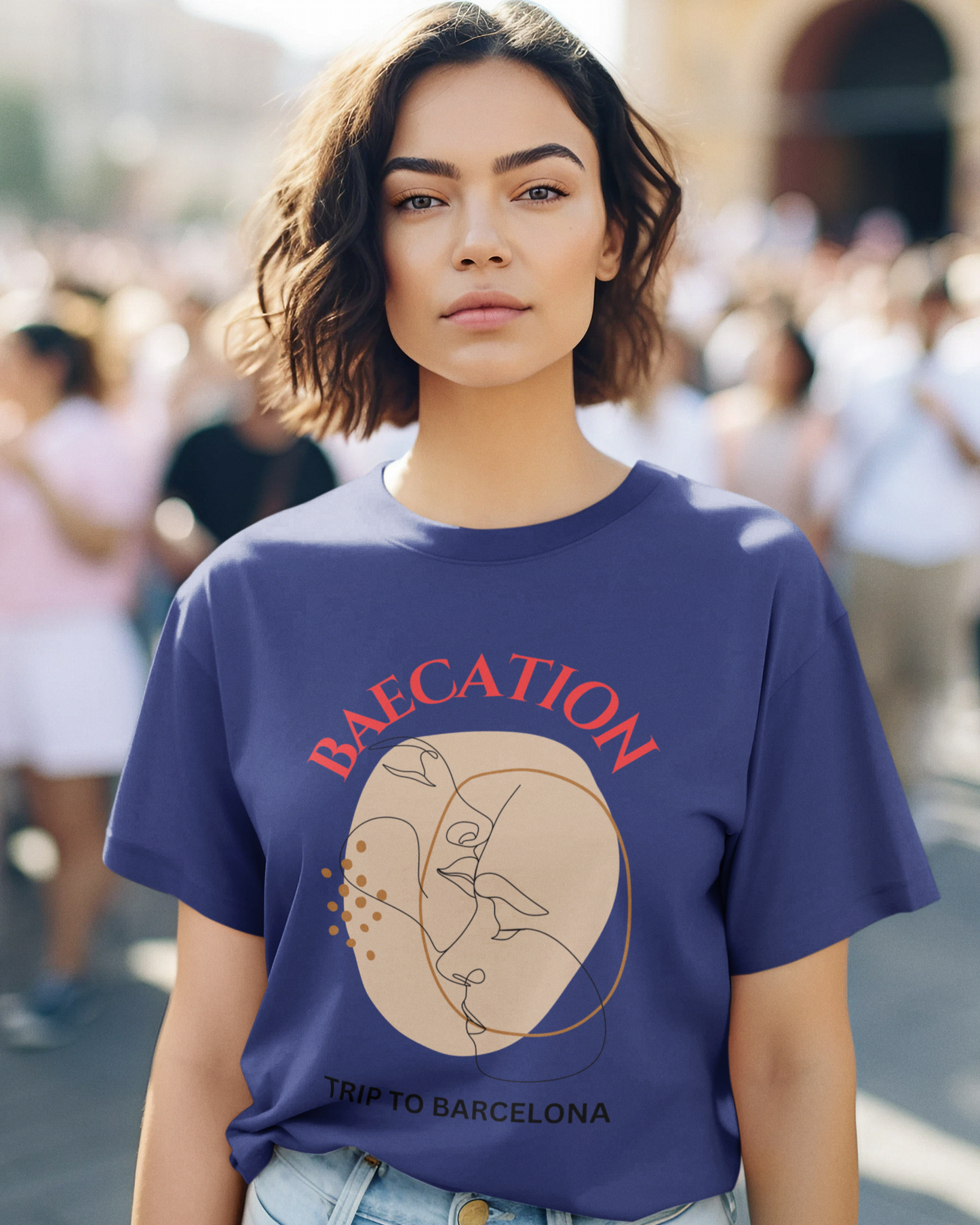 BAECATION Oversized Unisex Classic TShirt