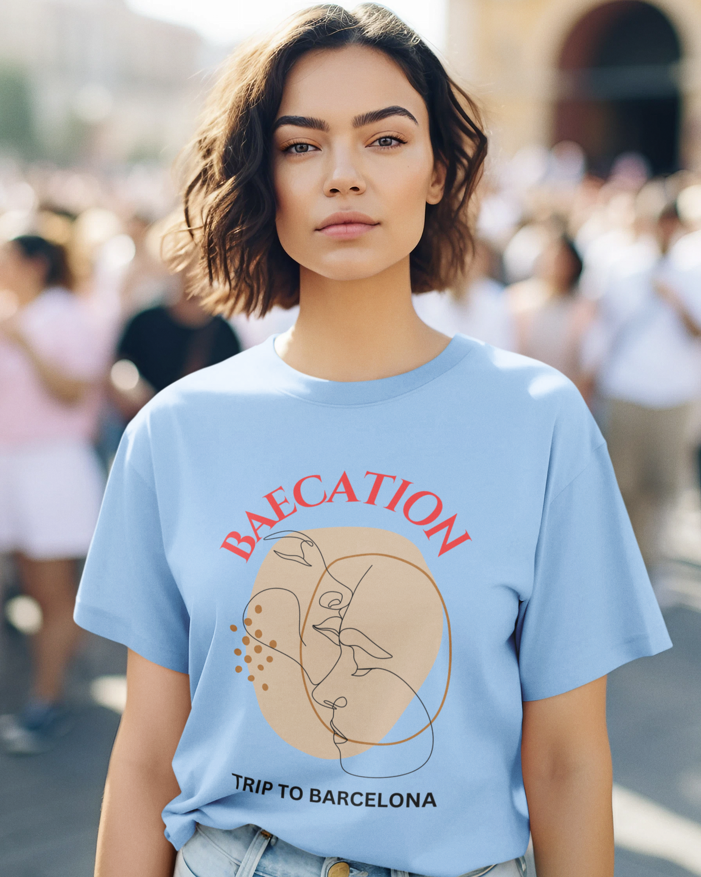 BAECATION Oversized Unisex Classic TShirt