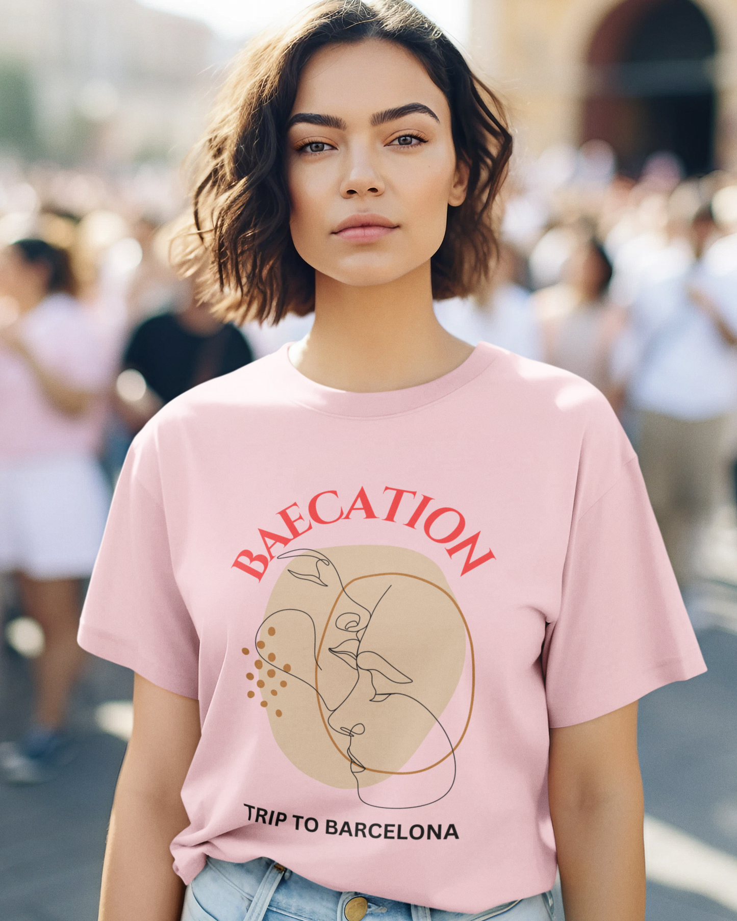 BAECATION Oversized Unisex Classic TShirt