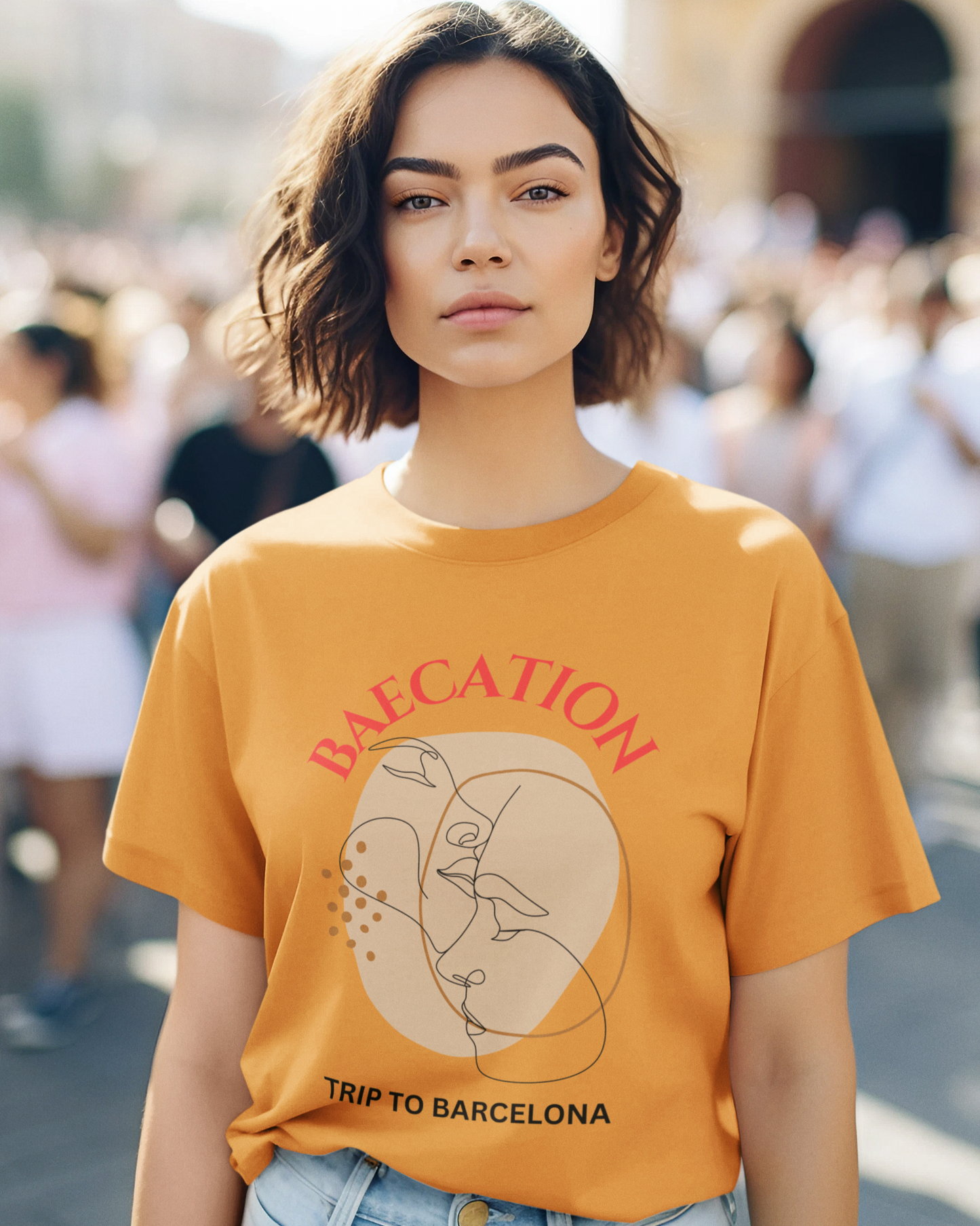 BAECATION Oversized Unisex Classic TShirt