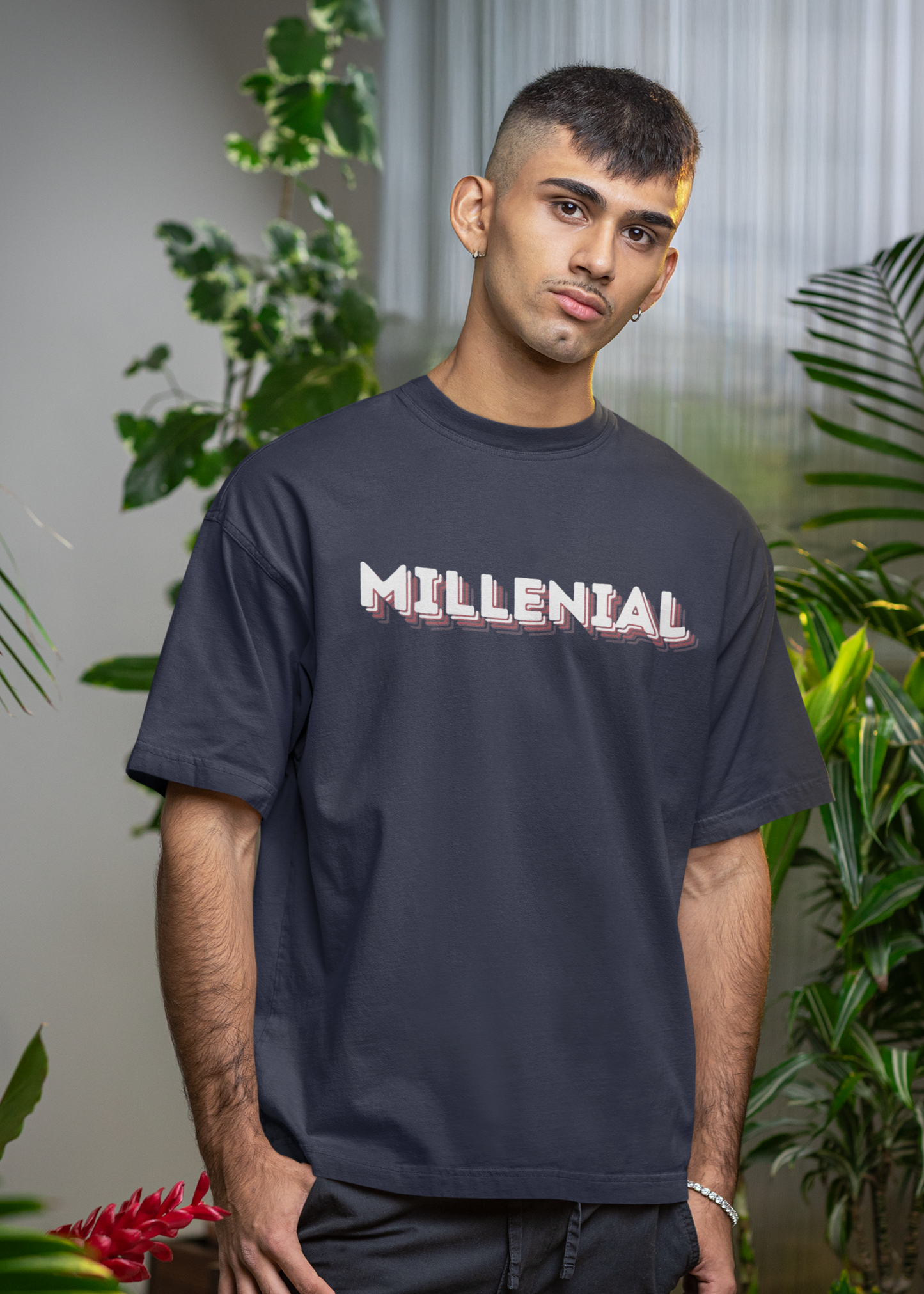MILLENIAL Oversized Unisex t-shirt