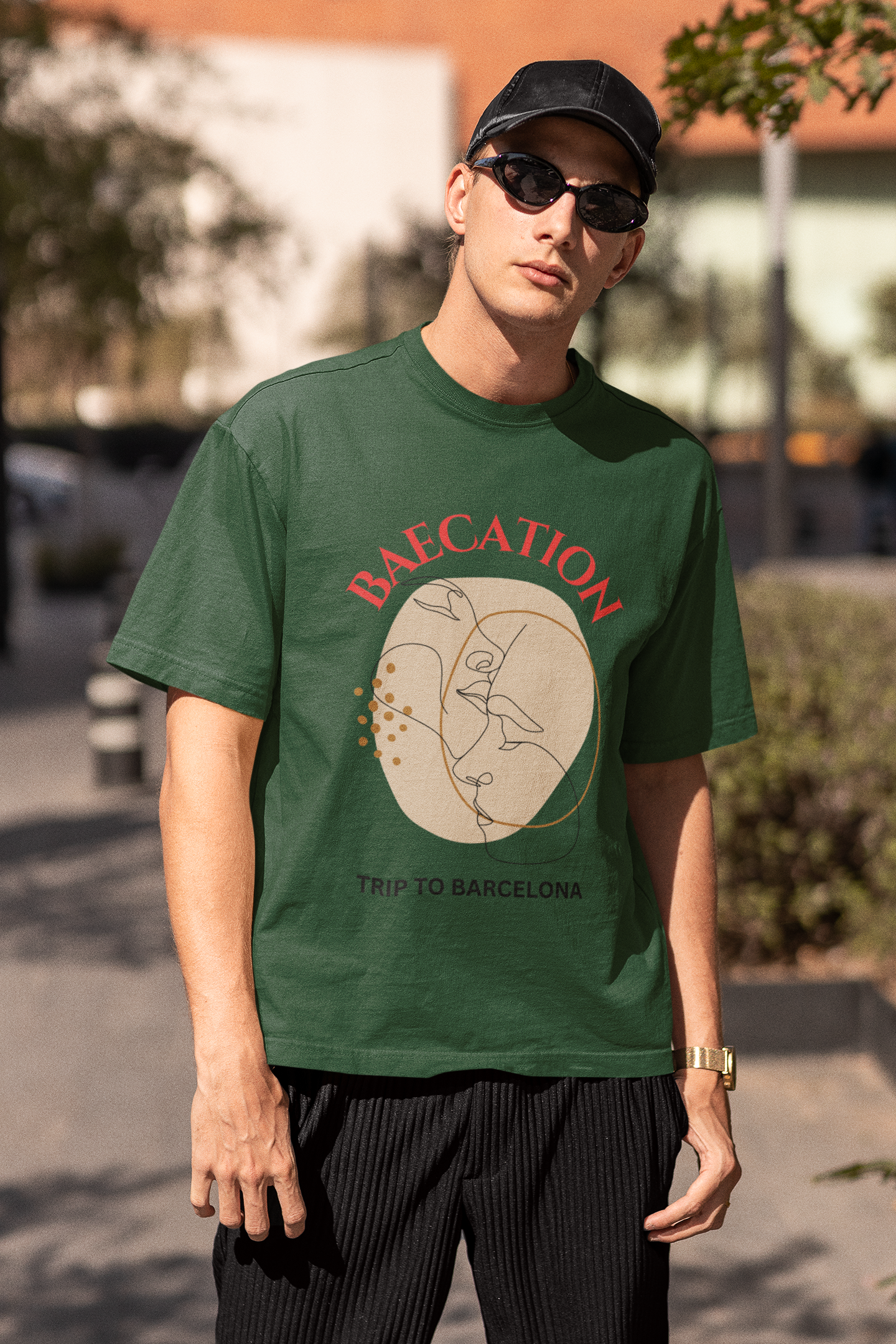 BAECATION Oversized Unisex Classic T-Shirt