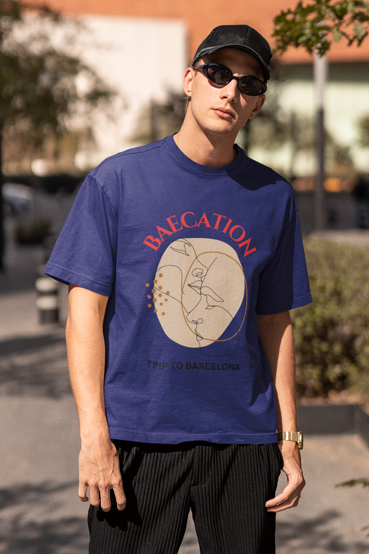 BAECATION Oversized Unisex Classic T-Shirt