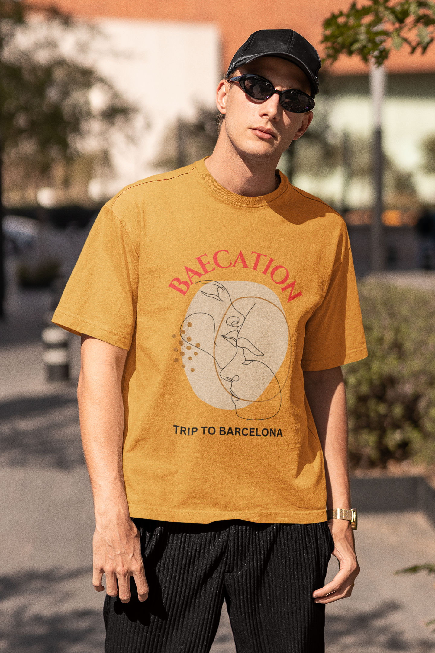 BAECATION Oversized Unisex Classic T-Shirt