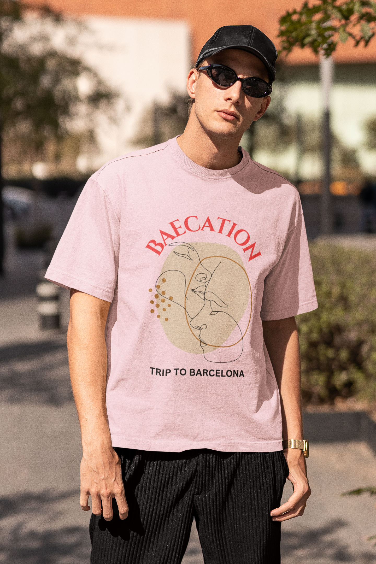 BAECATION Oversized Unisex Classic T-Shirt