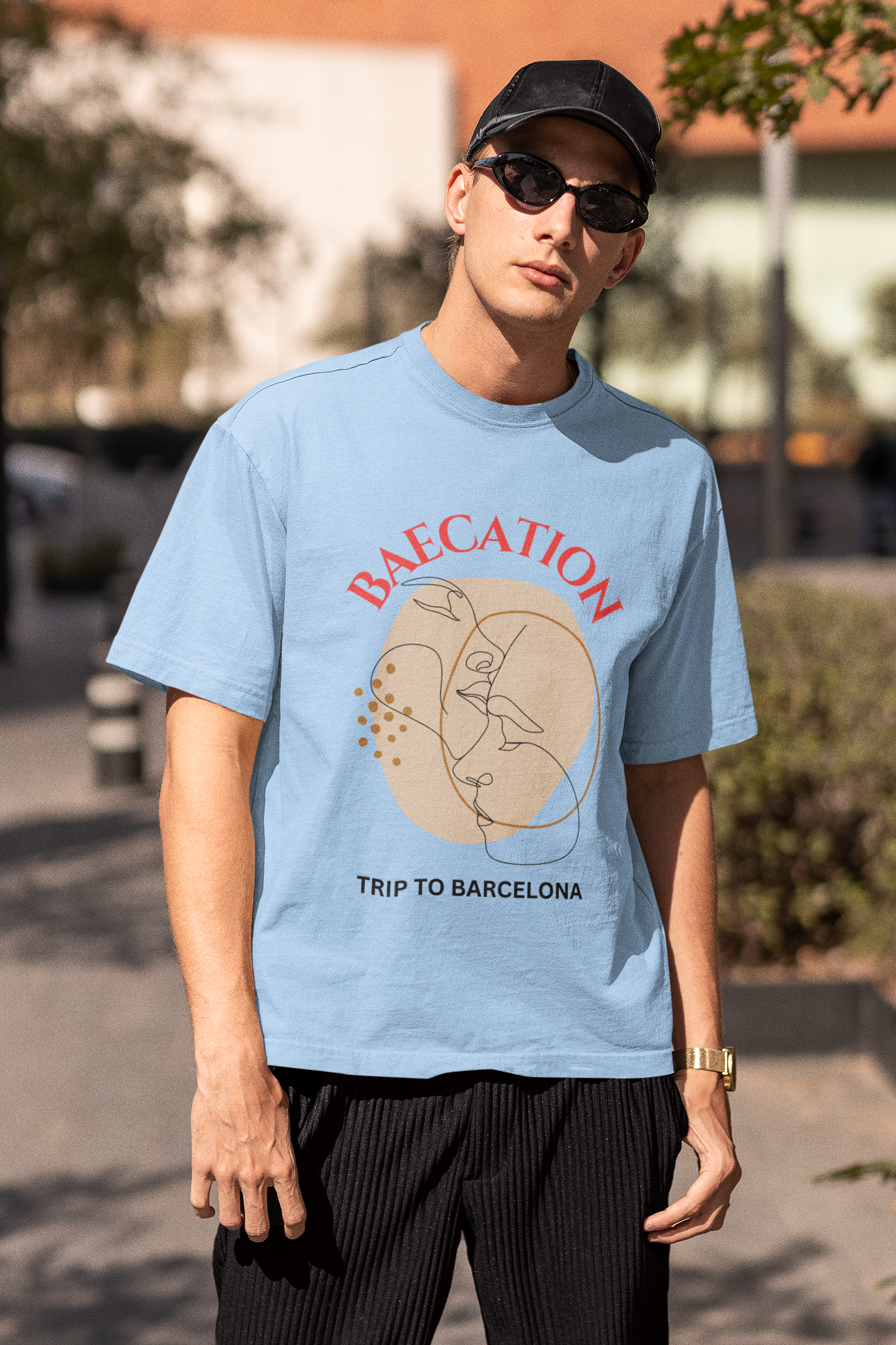 BAECATION Oversized Unisex Classic T-Shirt