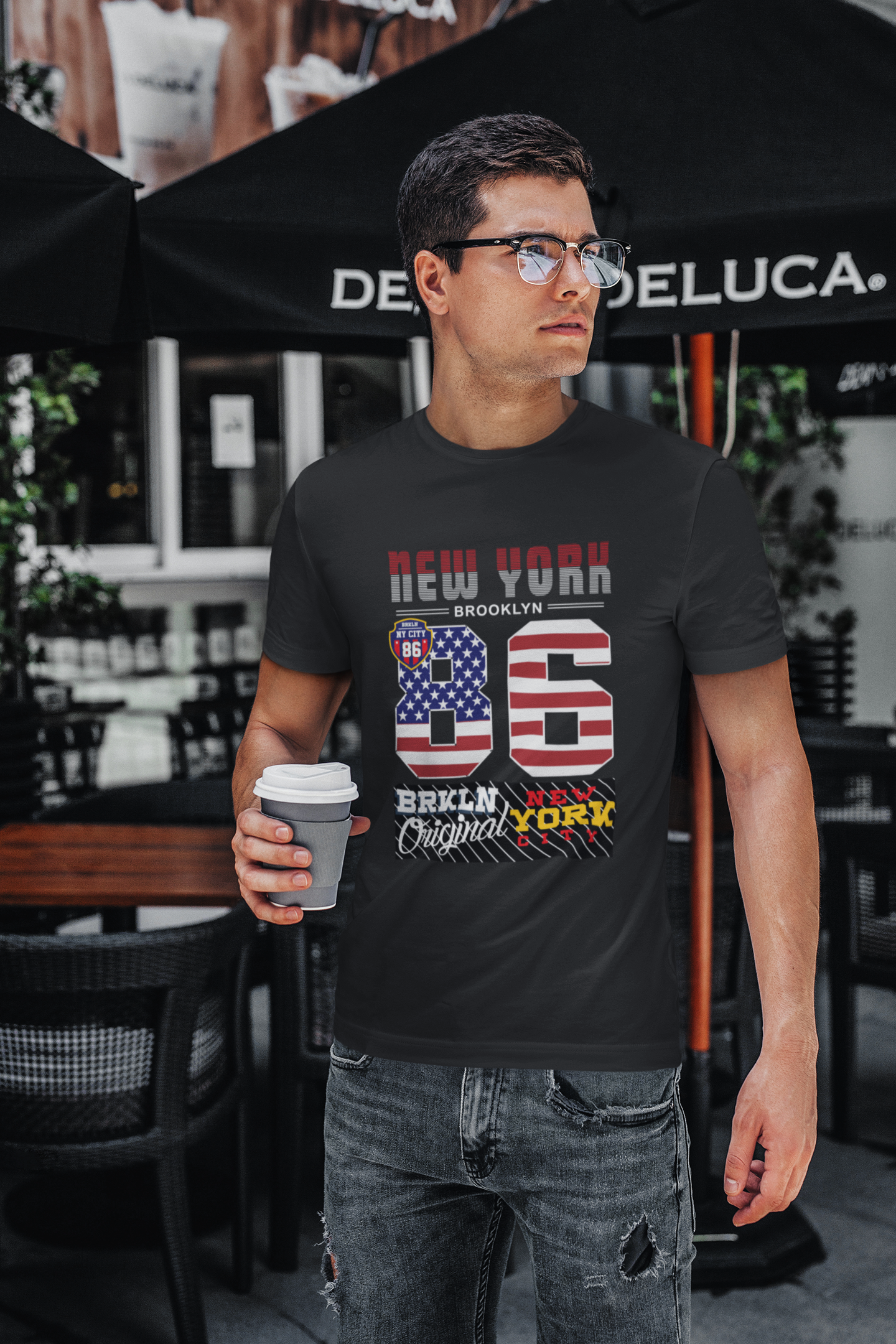BROOKLYN Unisex SUPIMA T-Shirt