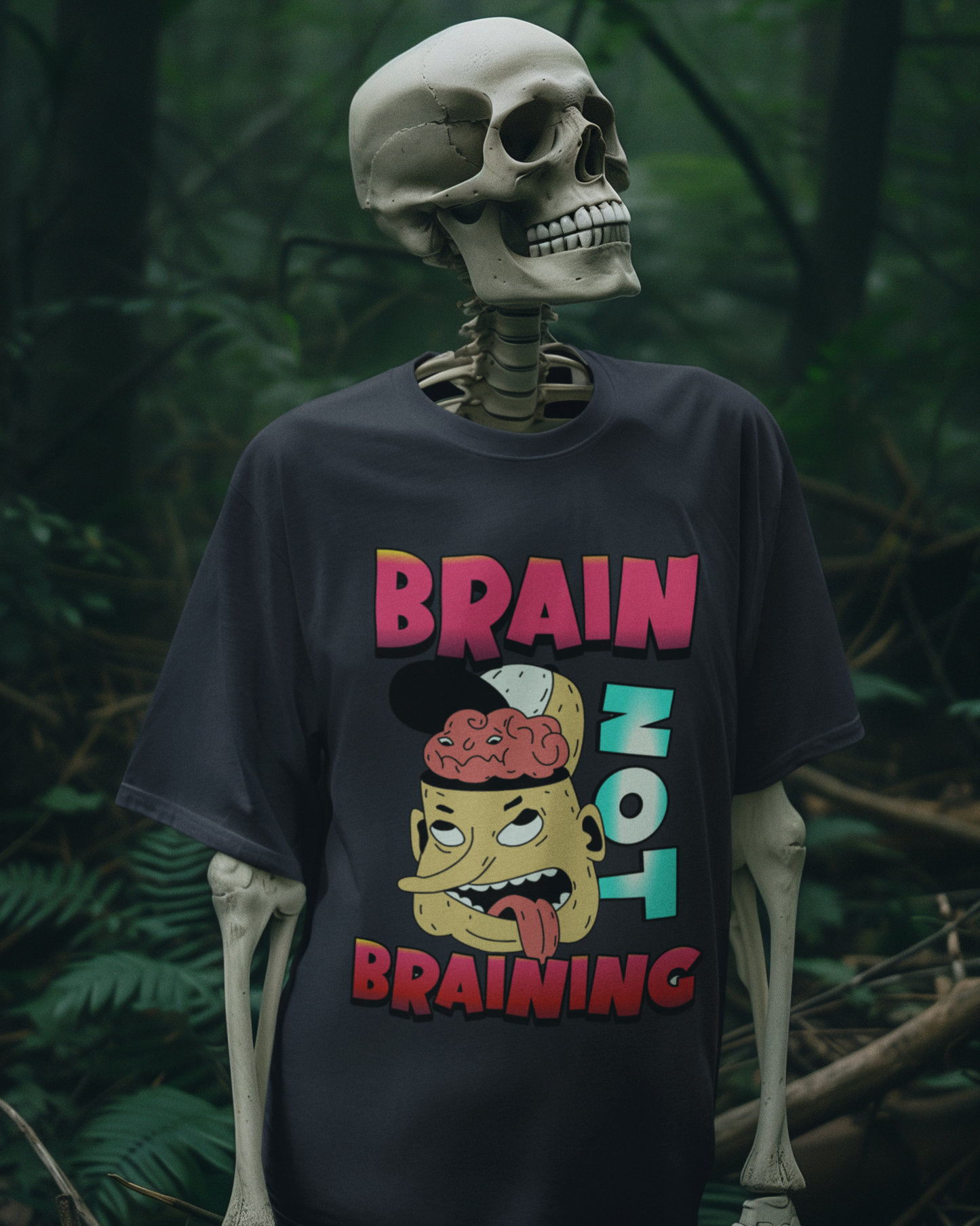 Brain fog Unisex Oversized T-Shirt