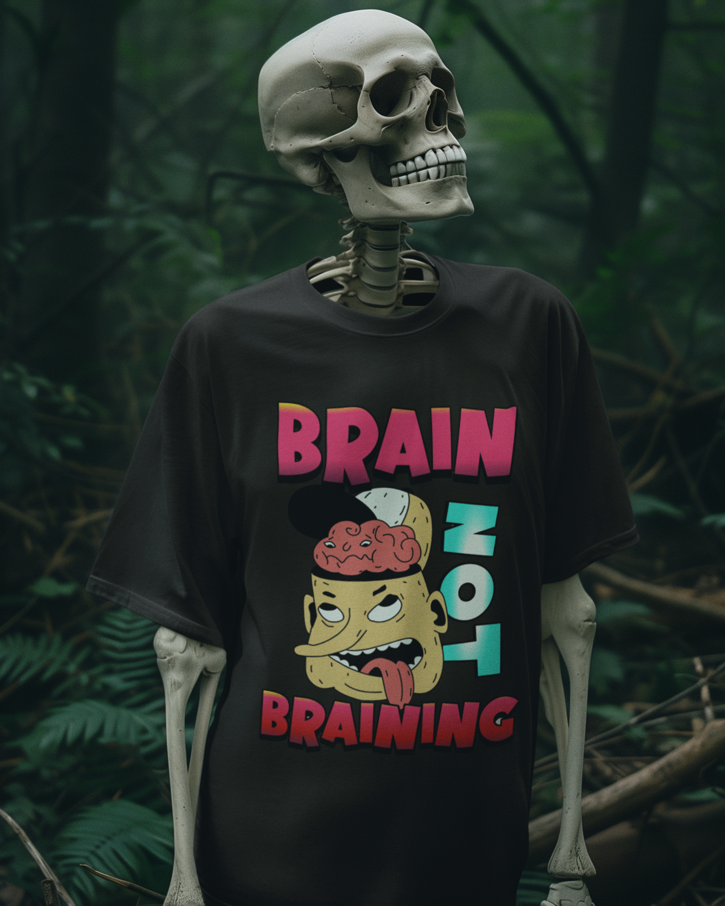 Brain fog Unisex Oversized T-Shirt
