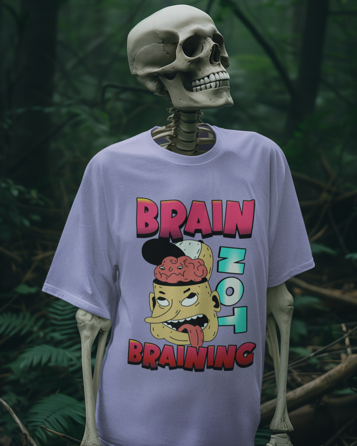 Brain fog Unisex Oversized T-Shirt