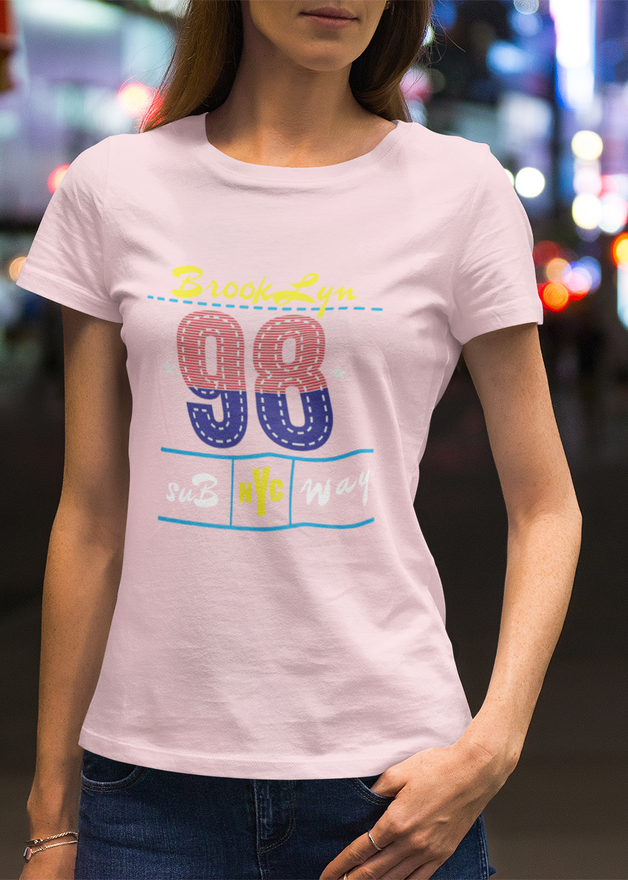 BROOKLYN Women regular fit tshirt