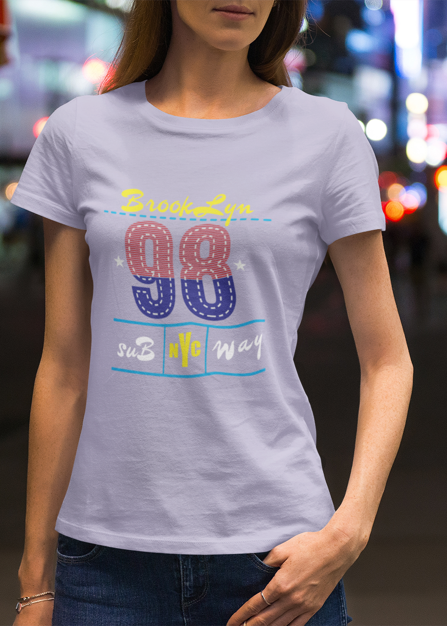 BROOKLYN Women regular fit tshirt