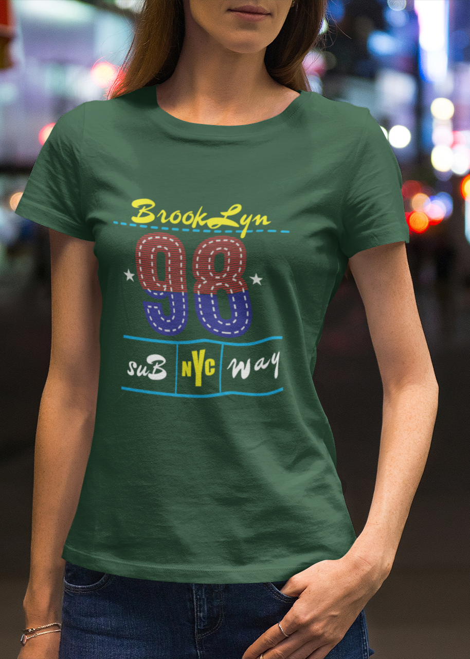 BROOKLYN Women regular fit tshirt