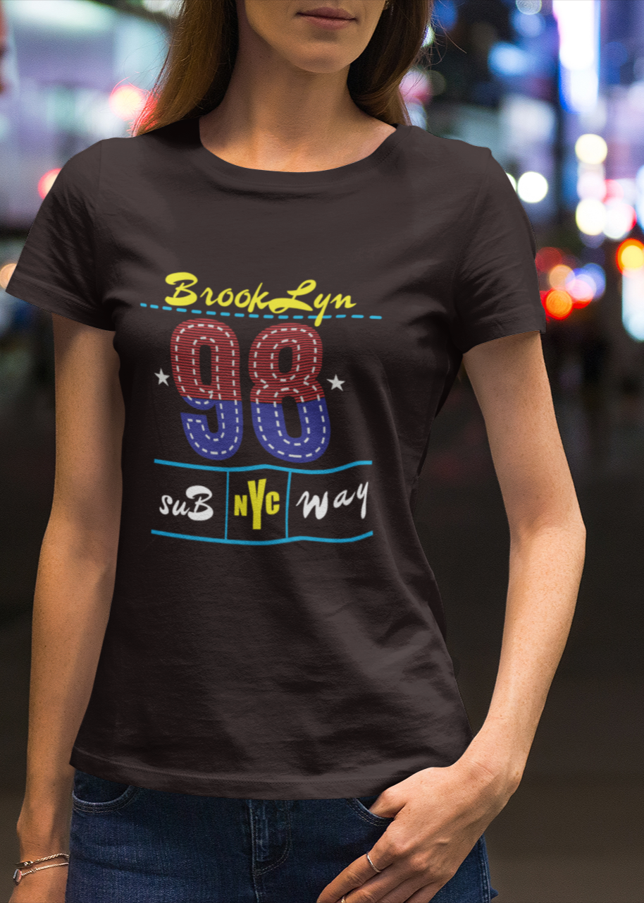 BROOKLYN Women regular fit tshirt
