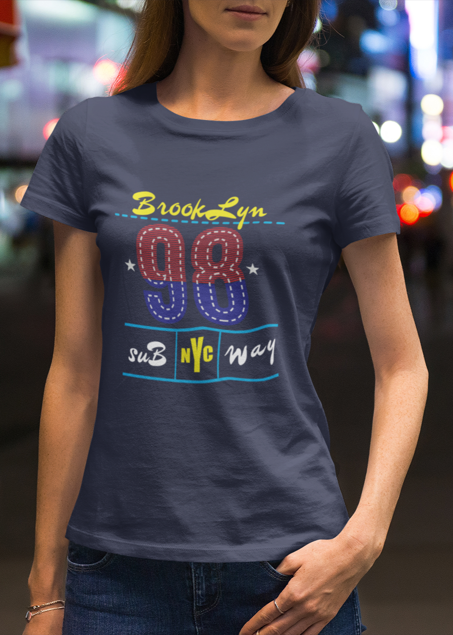 BROOKLYN Women regular fit tshirt