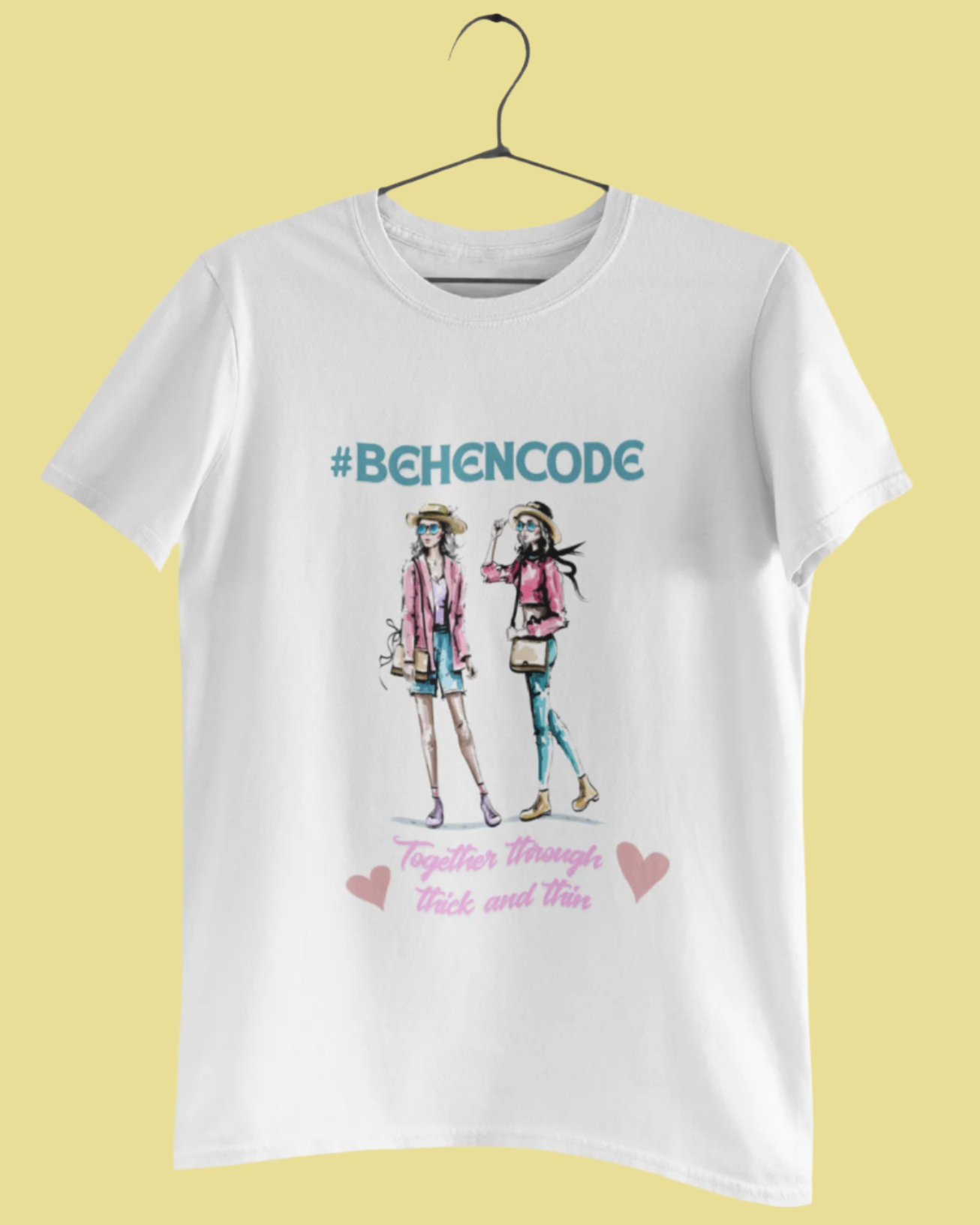 BEHENCODE Women regular fit tshirt