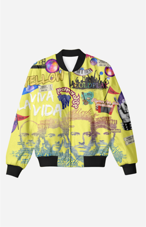 COLDPLAY Unisex Bomber jacket
