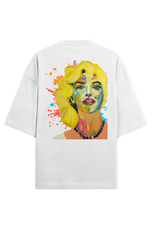 MARILYN French Terry Oversized Unisex Exclusive T-shirt
