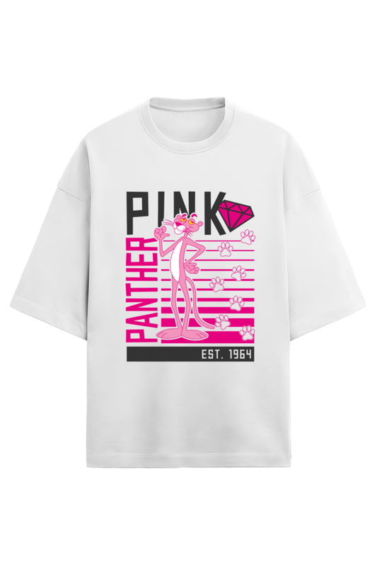 PINK PANTHER French Terry Oversized T-Shirt