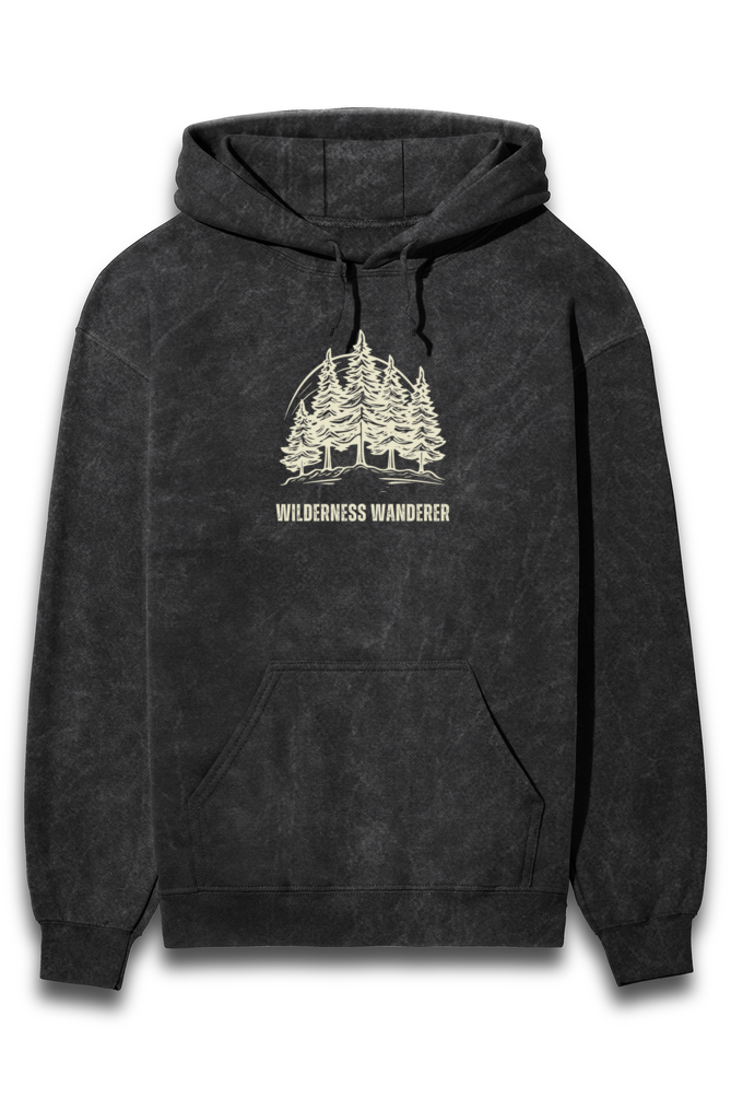 Wilderness Acid Wash Unisex Hoodie