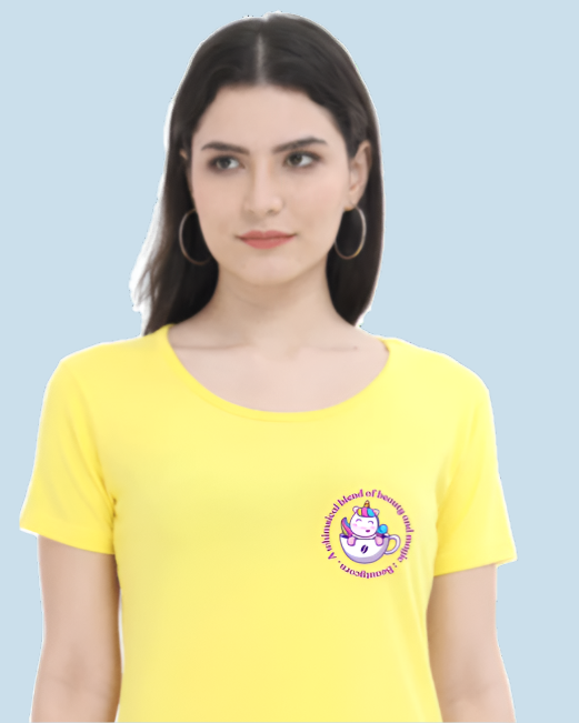 BEAUTYCORN Women regular fit tshirt