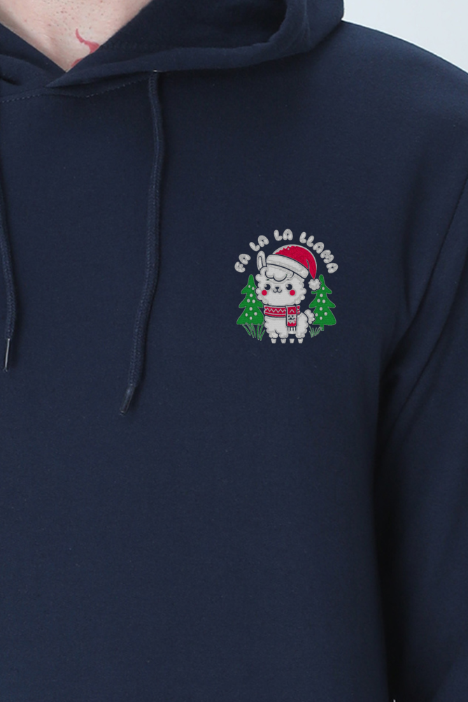 LA llama embroidered Hoodie