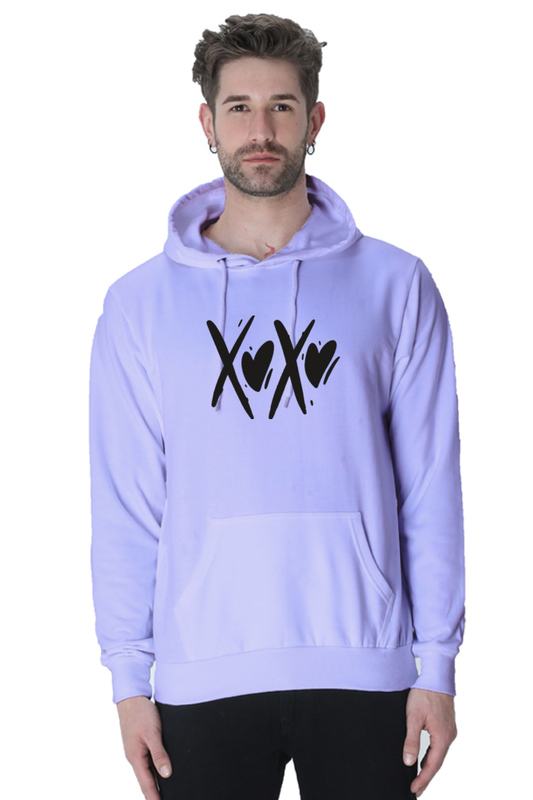 XOXO puff print Unisex Hoodie