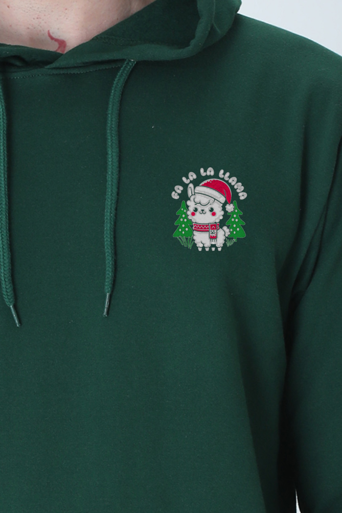 LA llama embroidered Hoodie