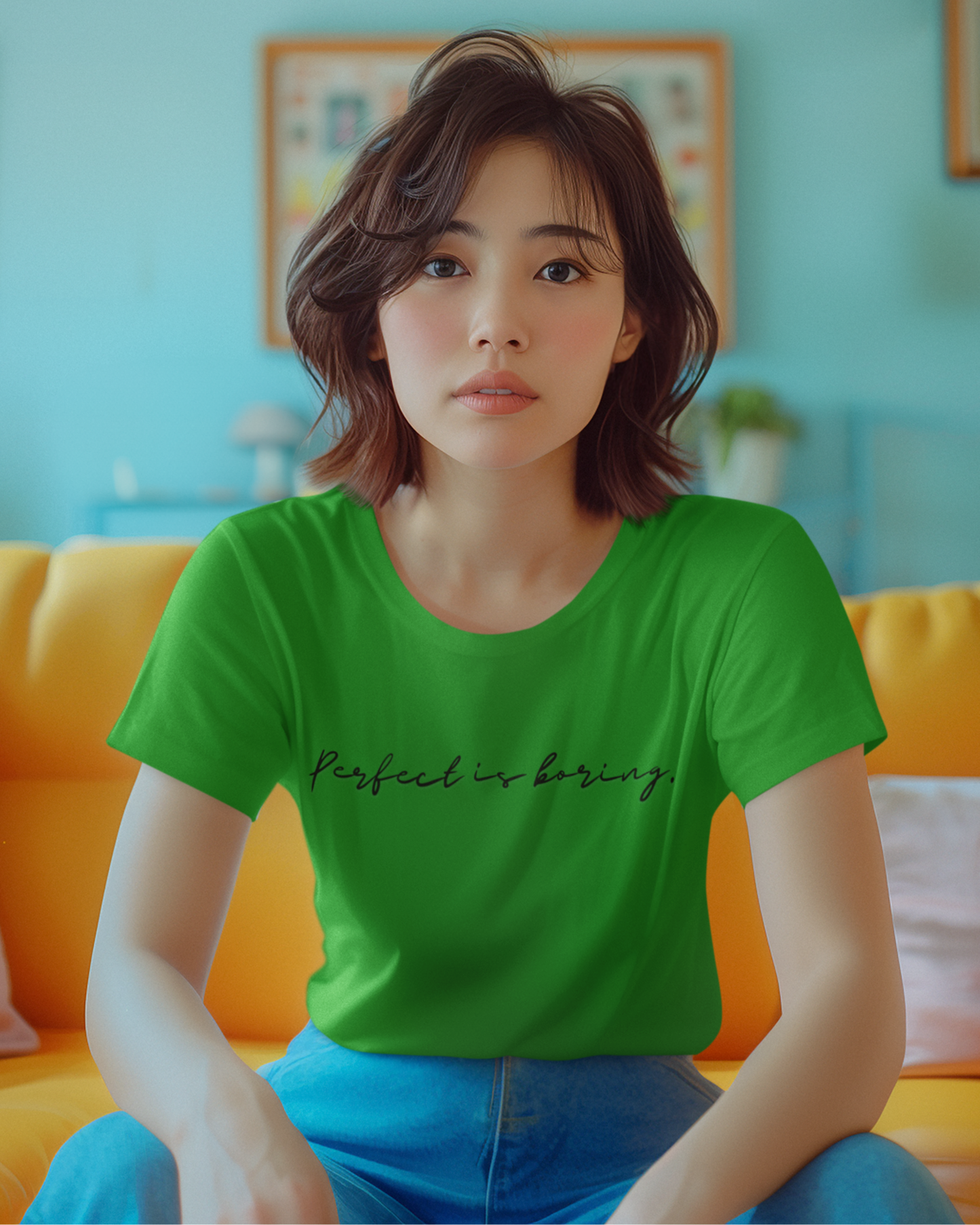 Perfect's Boring Women Regular fit T-Shirt