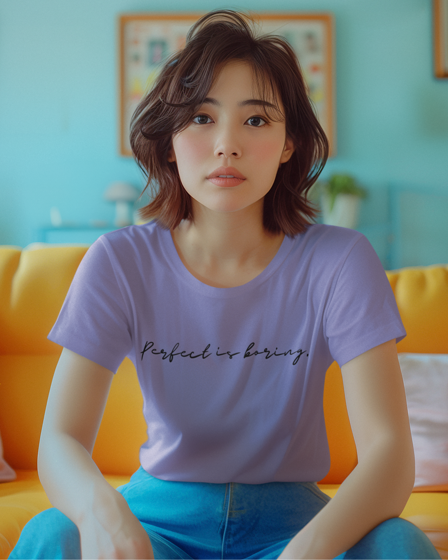 Perfect's Boring Women Regular fit T-Shirt