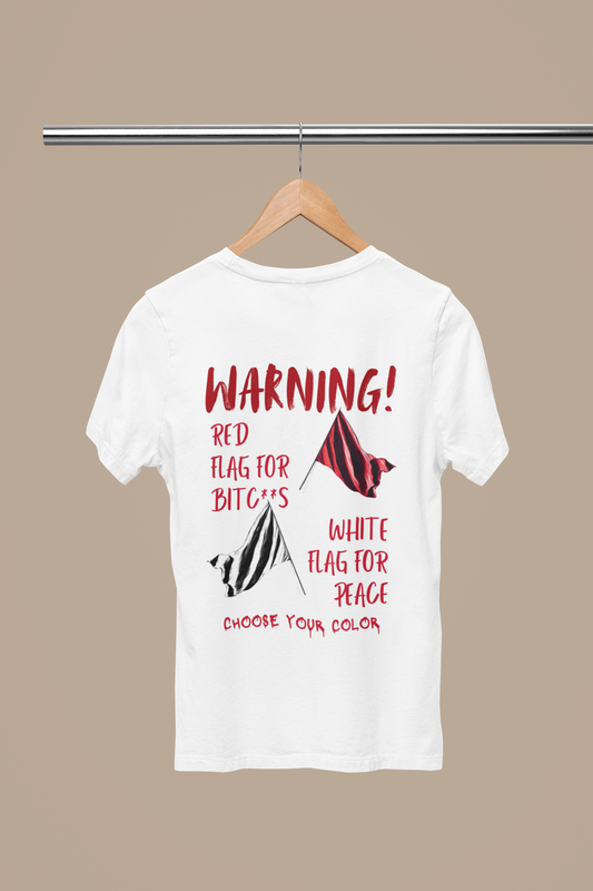 RED FLAG Oversized Unisex Classic T-Shirt