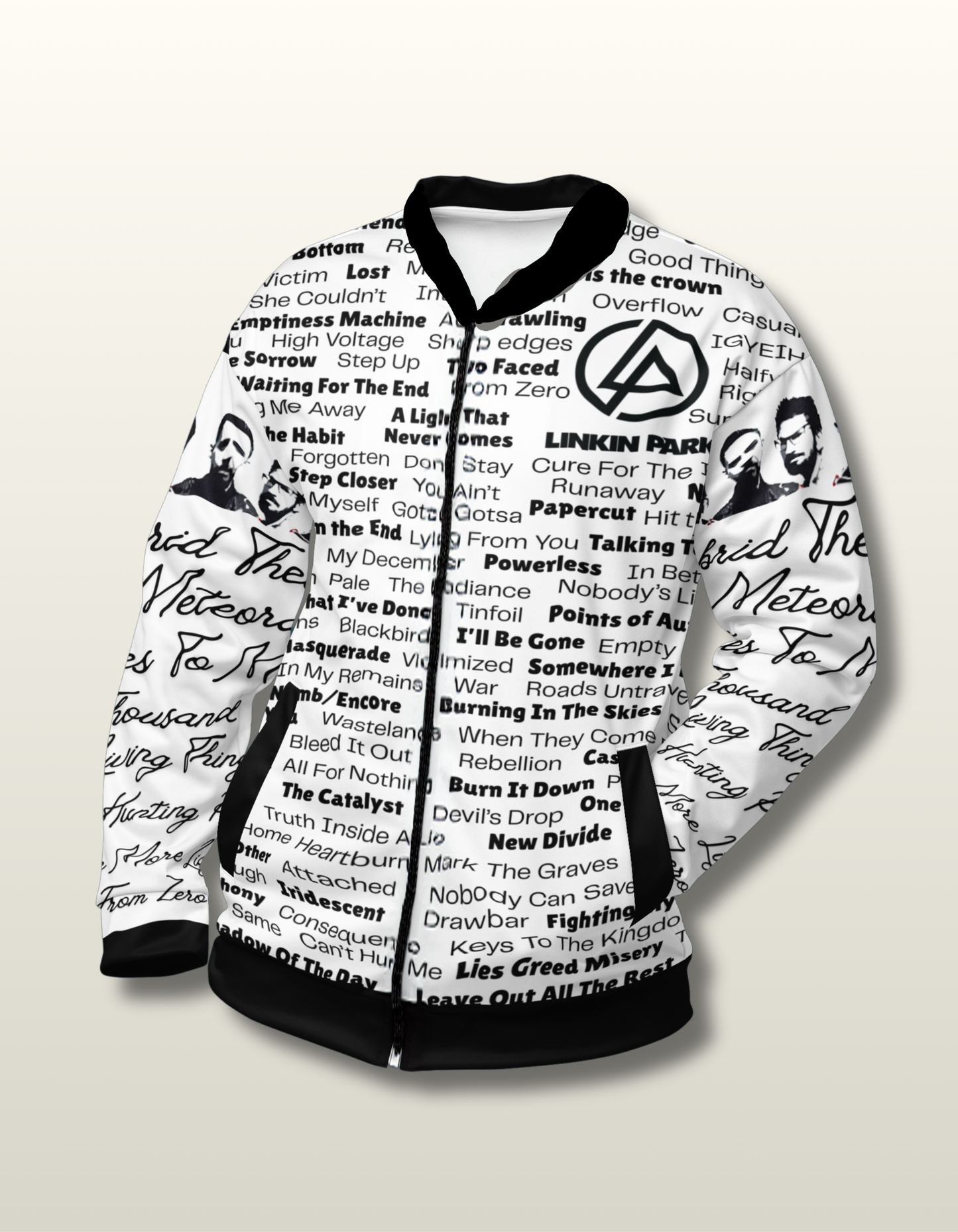 Linkin Park Songs AOP Bomber Jacket