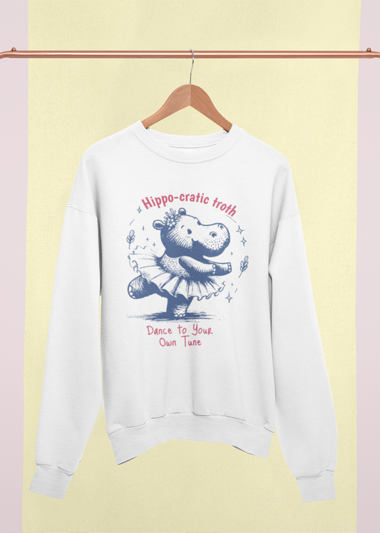 HIPPO-CRATIC Unisex Sweatshirt