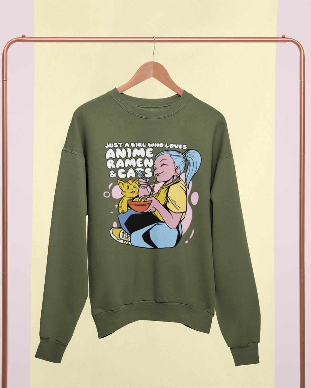 Anime love Unisex Sweatshirt
