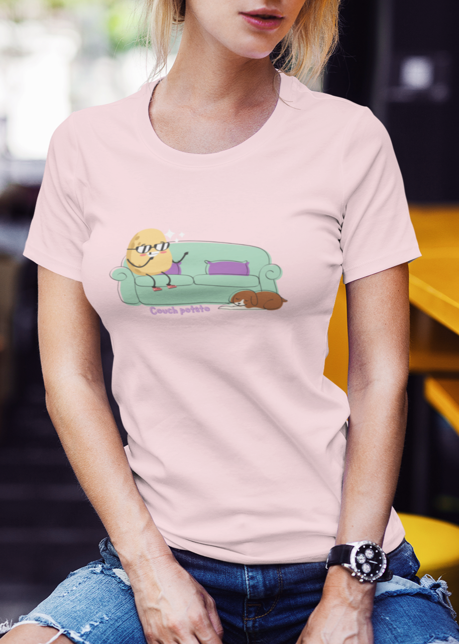 COUCH POTATO Women regular T-Shirt