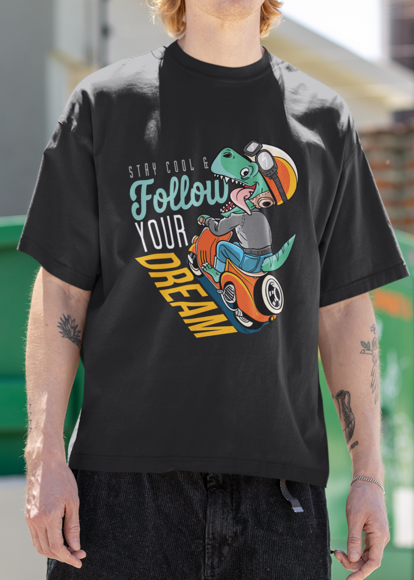 FOLLOW DREAMS Oversized Unisex Classic T-Shirt