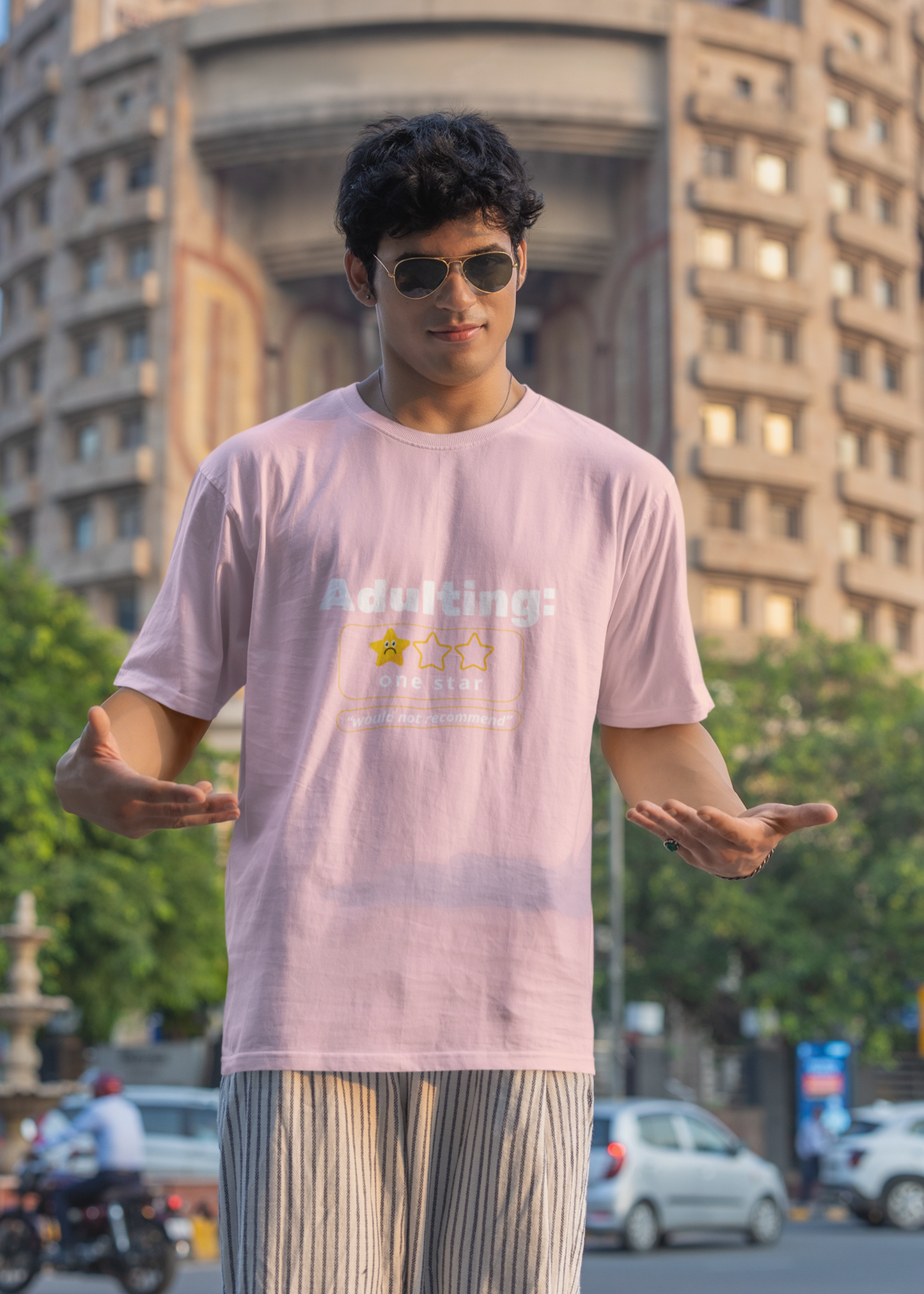 ADULTING Oversized Unisex Classic T-Shirt
