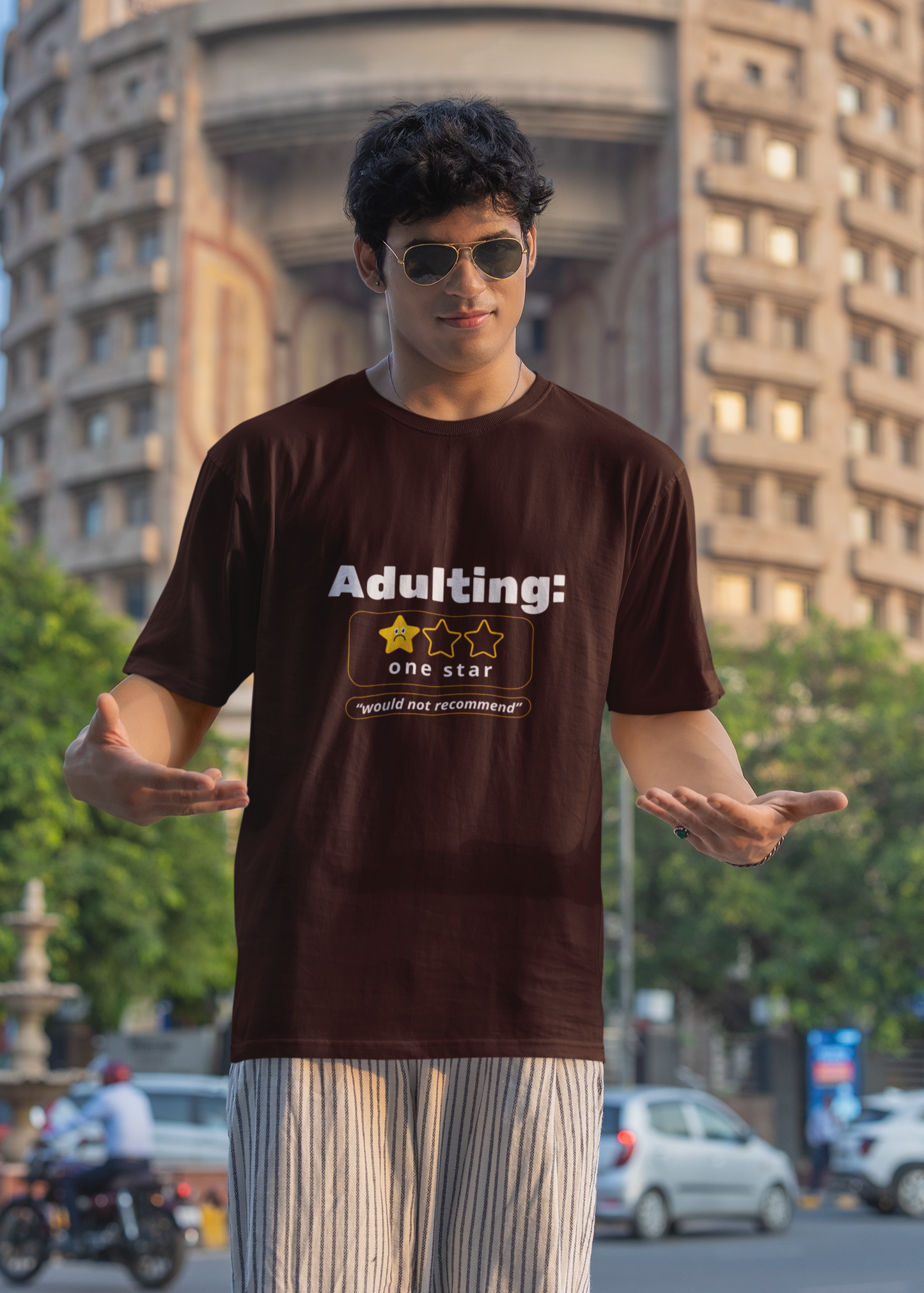 ADULTING Oversized Unisex Classic T-Shirt