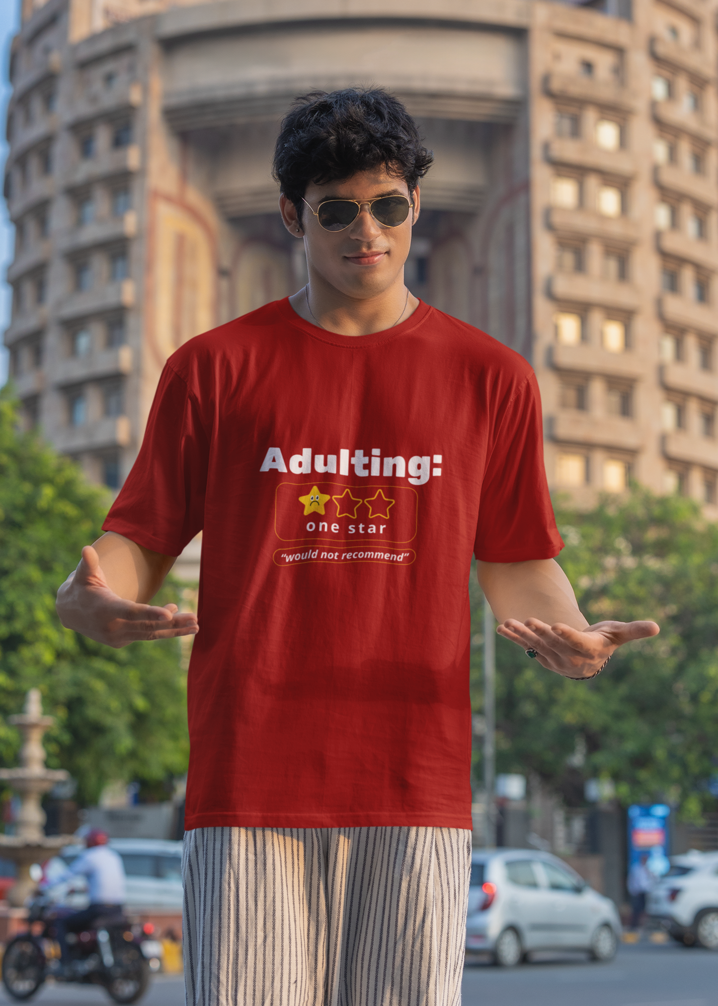 ADULTING Oversized Unisex Classic T-Shirt