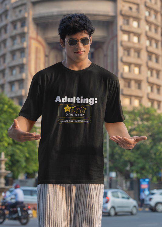 ADULTING Oversized Unisex Classic T-Shirt