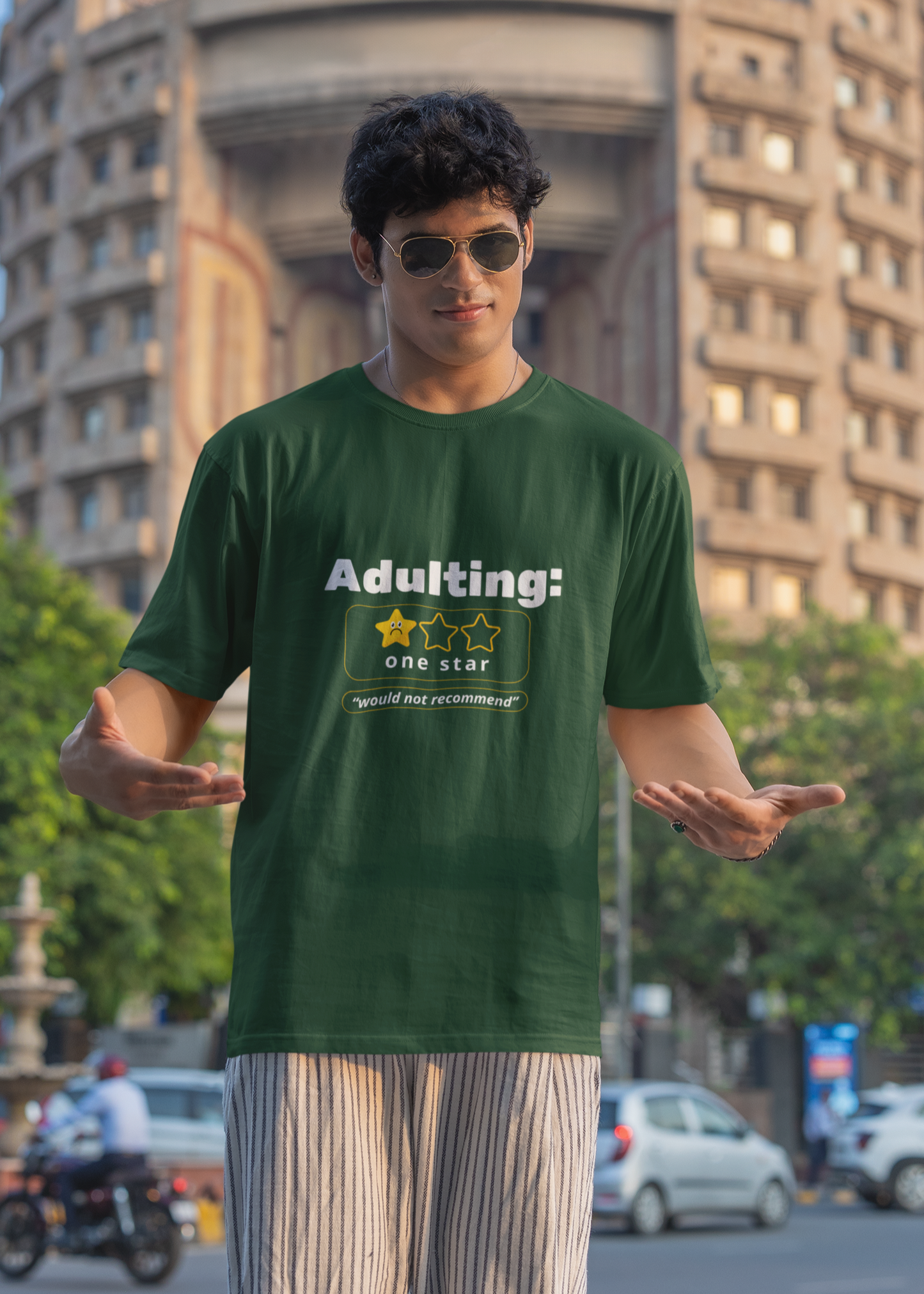 ADULTING Oversized Unisex Classic T-Shirt