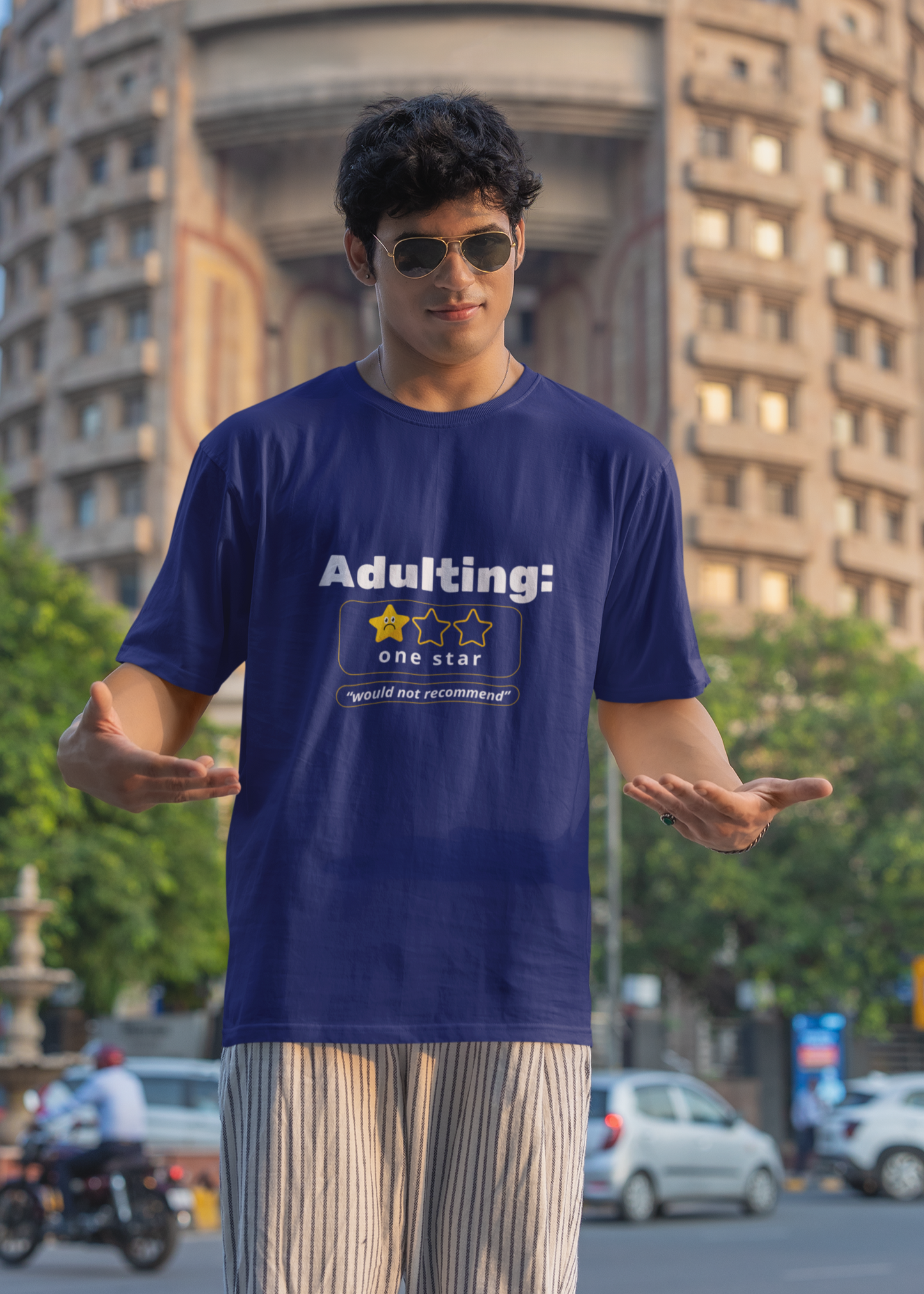 ADULTING Oversized Unisex Classic T-Shirt