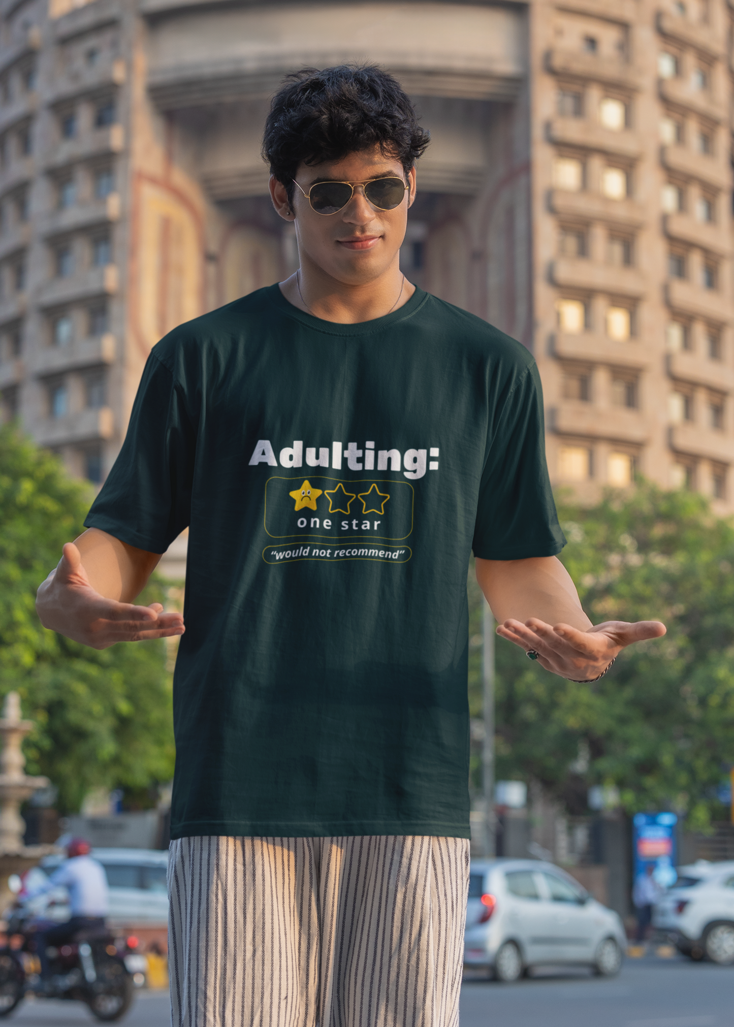 ADULTING Oversized Unisex Classic T-Shirt