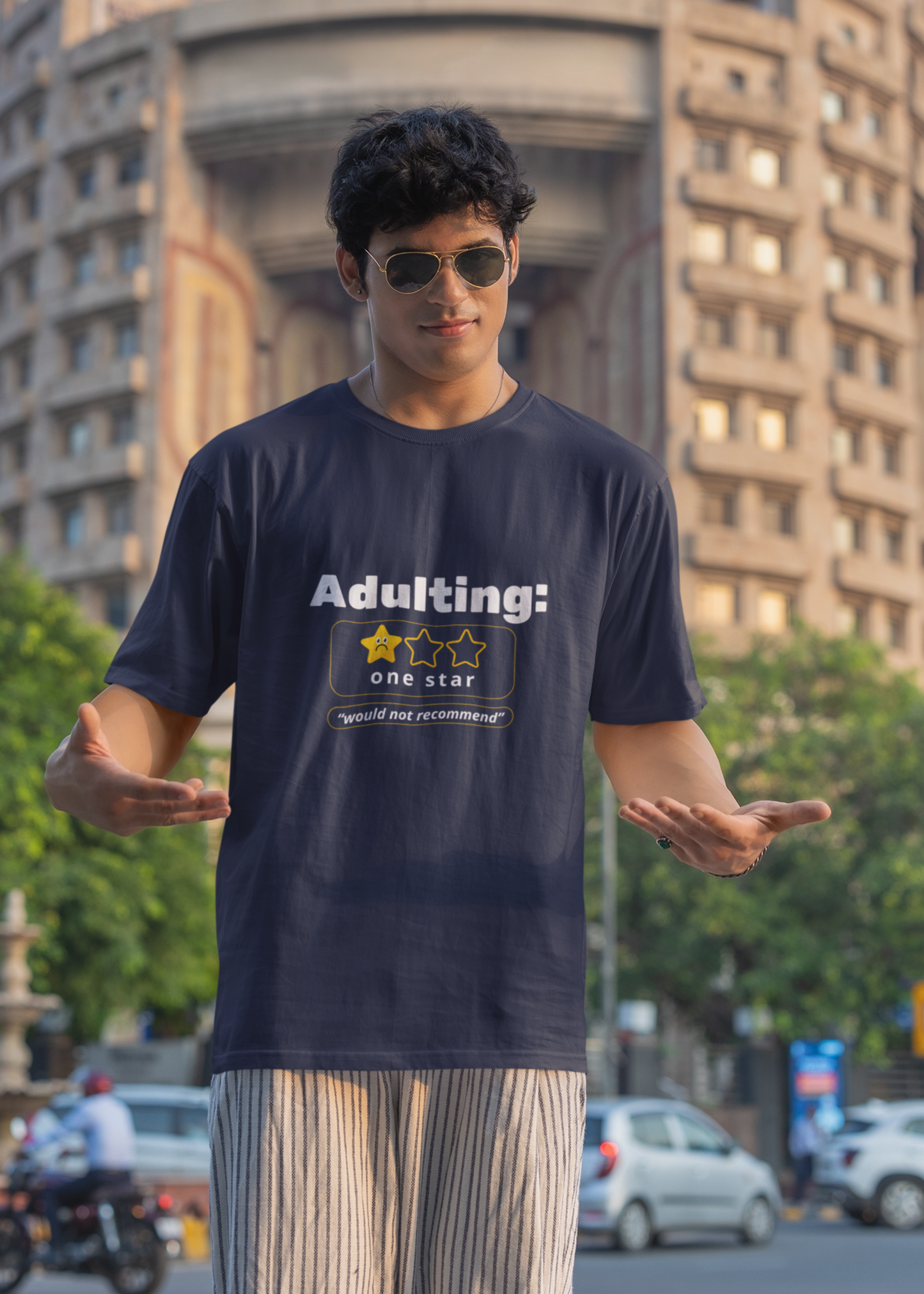 ADULTING Oversized Unisex Classic T-Shirt